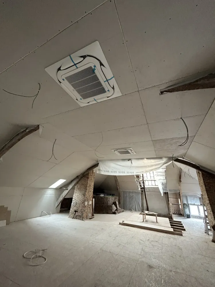 installation ventilation